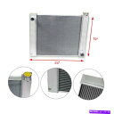 エンジンカバー 24 "x 19"シボレー/GMラジエーター完全溶接アルミニウム2列1 "シングルパスSBC BBC 24" x 19" Chevy/GM Radiator Fully Welded Aluminum 2 Row 1" Single Pass SBC BBC