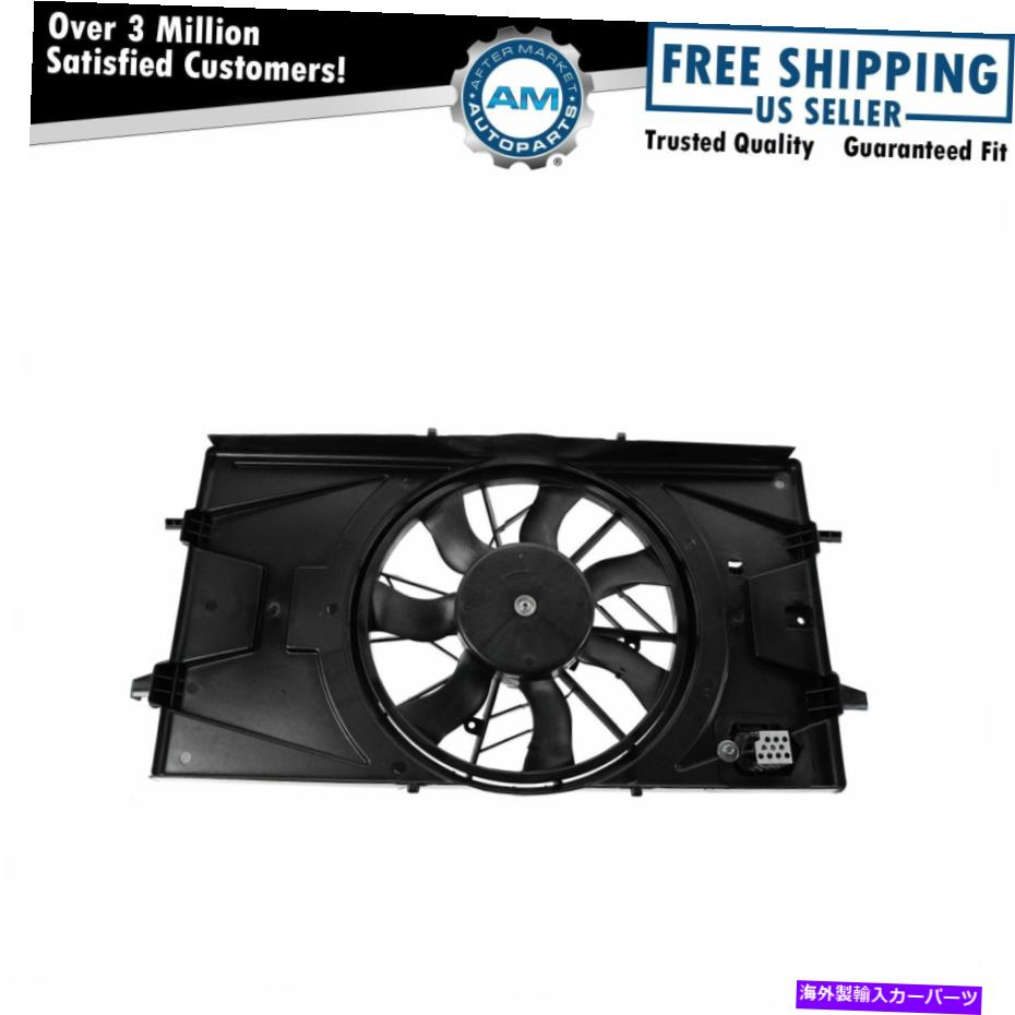 エンジンカバー AC A/Cラジエーターコンデンサー冷却ファンポンティアックシェビーG5コバルト2.4L AC A/C Radiator Condenser Cooling Fan for Pontiac Chevy G5 Cobalt 2.4L