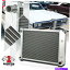 󥸥󥫥С 69-88ܥ졼ޥ/ץSBC I6/V6Υߥ˥3ѥեޥ󥹥饸 Aluminum 3 Row Performance Radiator for 69-88 Chevy Camaro/Grand Prix SBC I6/V6