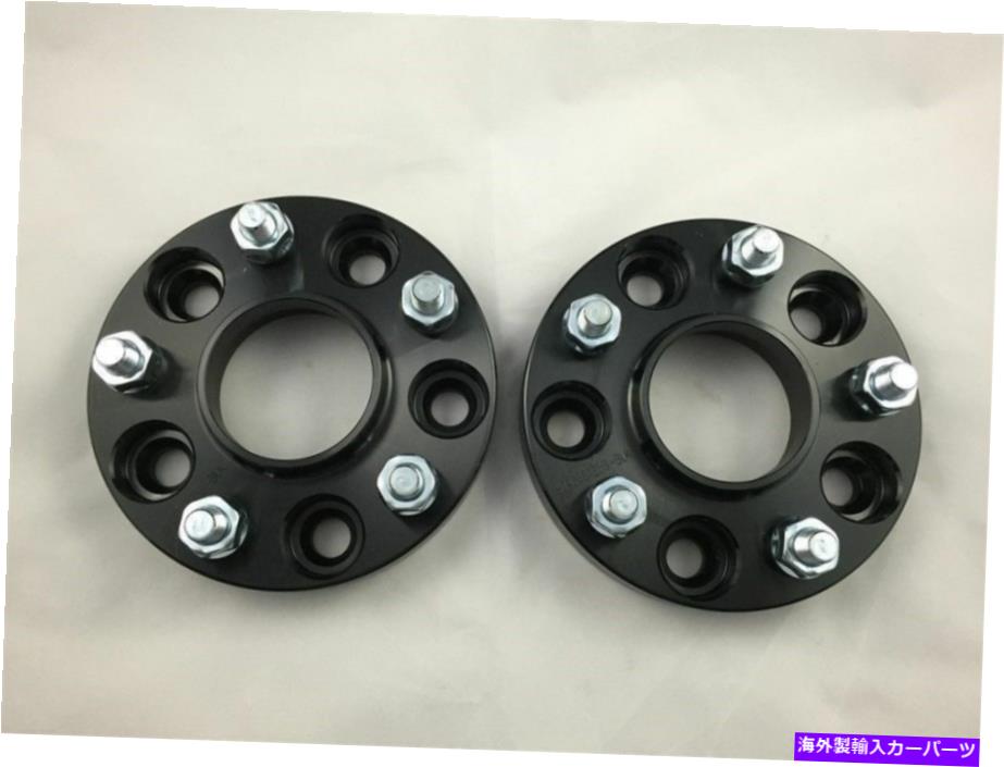 ڡ ۥ륹ڡץ5x114.3 5x4.5 70.3 CB 1/2-UNF 25mm 1֥å CUSTOM Wheel Spacers Adapters 5X114.3 5X4.5 70.3 CB 1/2-UNF 25MM 1 INCH BLACK