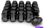 ڡ 24֥åɥɥХ른饰ʥå7/16-20ܥ졼GMC 6饰K10֥쥶 24 Black Closed End Bulge Acorn Lug Nuts 7/16-20 For Chevy GMC 6 Lug K10 Blazer
