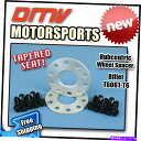 スペーサー 5mmハブセントリックホイールスペーサーブラックテーパーボルトVW 5x112 66.5 14x1.5 5MM Hubcentric Wheel Spacers Black Tapered Bolts VW 5x112 66.5 14x1.5(2)