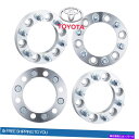 Xy[T[ 4xzC[Xy[T[A_v^[1 ''6x5.5 12x1.5 GMC^R}4runner 6OɃtBbg 4X Wheel Spacer Adapters 1'' Thick 6X5.5 12x1.5 Fit For GMC Tacoma 4Runner 6 Lug