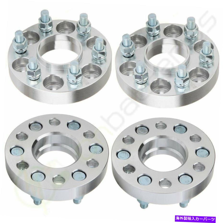 スペーサー 4PCS 1 "厚さ6x4.5 12x1.25日産フロンティアのホイールスペーサー2005-2017 4Pcs 1" thick 6x4.5 12x1.25 Wheel Spacer For Nissan Frontier 2005-2017