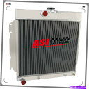 Radiator 3ROWアルミニウムラジエーター1963-1969 65 66 1967 Dodge Charger/ Dart/ Coronet V8 3R...