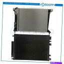 Radiator 05-2008のラジエーターとコンデンサー冷却キットChrysler 300 2008 Dodge Challenger Radiator &...