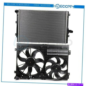 Radiator 2010年2011年から2013年のラジエーター冷却ファンキットフォルクスワーゲンゴルフ2008-2009アウディTT Radiator Cooling Fan Kit For 2010 2011-2013 Volkswagen Golf 2008-2009 Audi TT