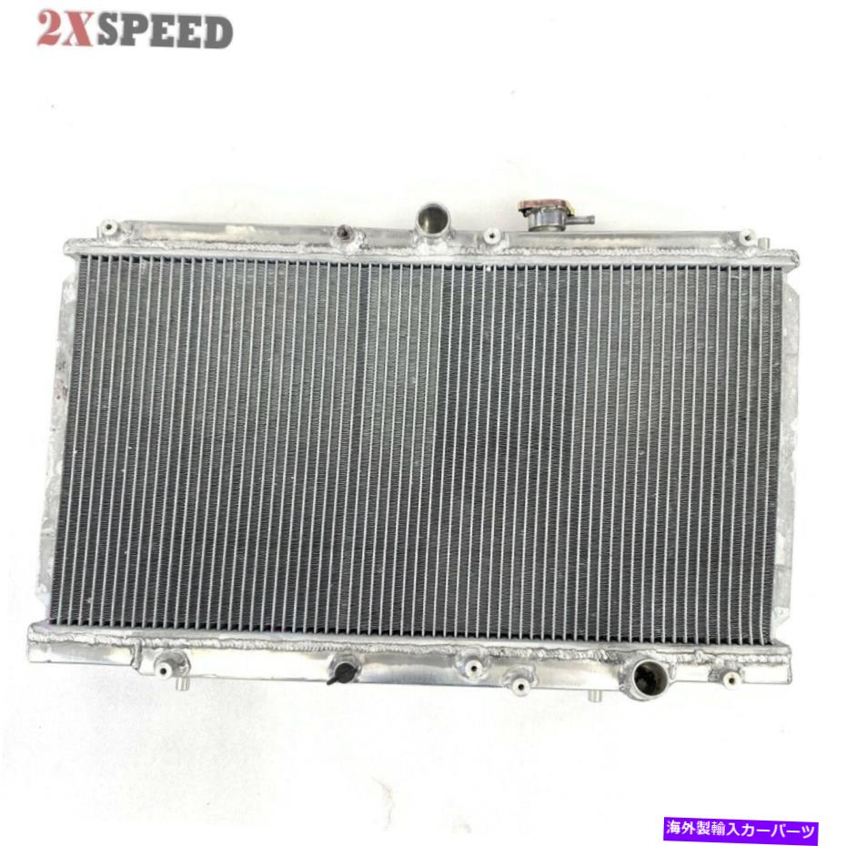 Radiator ホンダプレリュード97- 01マニュアルパフォーマンスレーシングアルミニウムラジエーター2列 Fits HONDA PRELUDE 97- 01 Manual Performance Racing Aluminum Radiator 2 Row
