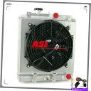 Radiator 2列のラジエーター+シュラウドファンフィット92-00 CIVIC EJ EK / DEL SOL EG / INTEGRA DB DC AA...