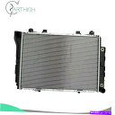 Radiator アルミニウムラジエーターは、メルセデスベンツ92-93 300SD 94-95 S350 3.4LのCU1311に適合します Aluminum...