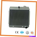 Radiator シボレーコルベットシボレーベルエアベース55-57 V8 3ROW用のアルミニウムラジエーター Aluminum Radiator For Chevrolet Corvette CHEVY Bel Air Base 55-57 V8 3Row