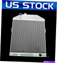 Radiator 3列アルミニウムラジエーターフィット42 43 44 45 46 47 48 Ford Cars Chevy Engine 3 ROW ALU...