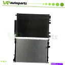 Radiator クライスラー300ダッジ充電器アルミニウムrdiator&コンデンサー冷却アセンブリ For Chrysler 300 Dodge Charg...