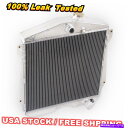 Radiator 3ROWラジエーター1943-1948シボレーフリートラインスタイレマスターフリートマスターL6 CC4348 3Row Radiator For 1943-1948 Chevy Fleetline Stylemaster FleetMaster L6 CC4348(2)