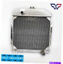 Radiator 1949-1953のラジエーターフォードカーベースW/Chevy 350 V8 1950 1951 1952 MTアルミニウム Radiato...