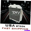 Radiator 1949-1953の3列アルミニウムラジエーター50 51フォードカーフラットヘッド構成 3 Row Aluminum Radiator fo...