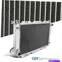 Radiator フィット85-96フォードF150 F250ブロンコ3列コアアルミニウム冷却レーシングラジエーター Fits 85-96 Ford F150 F250 Bronco 3 Row Core Aluminum Cooling Racing Radiator(2)