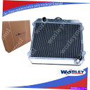 Radiator 3日産スタンザダットン510 610 710 720 L20Bマニュアルのコアアルミニウムラジエーター 3 Core ALUMINIUM RADIATOR for NISSAN STANZA DATSUN 510 610 710 720 L20B Manual(2)