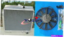 Radiator 3列アルミニウムラジエーターとシボレーL6ベルアカーのファン1951-1953 52 3 ROW Aluminum Radiator FAN For CHEVY L6 Bel Air cars W/COOLER 1951-1953 52