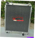 Radiator トヨタの3列アルミニウムラジエーター4runner hilux surf kzn130 3.0 lターボディーゼル 3 ROW Aluminu...