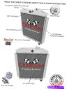 Radiator 1949 1950 1951 1952 1953 1954シボレーパックップトラック2列コアアライアントラジエーター 1949 1950 1951 1952 1953 1954 Chevy Puckup Truck 2 Row Core Alliant Radiator(2)