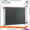 Radiator アルミニウムラジエーター3列フィット1985-1986シボレーC/K 10 20 1500 2500ピックアップ4.3L V6 ALUMINUM RADIATOR 3 ROW fits 1985-1986 CHEVY C/K 10 20 1500 2500 PICKUP 4.3L V6(2)