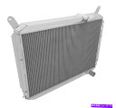 Radiator 762 3列1984 - 88年のアルミニウムラジエーター300ZX 3.0L V6ガス85 86 87 762 3 ROWS ALUMINU...