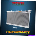 Radiator 日産セントラツールルシノ200SXツバム91-15アルミニウムラジエータースペイン AT For Nissan Sentra Tsuru Lucino 200SX Tsubame 91-15 Aluminum Radiator Spawon