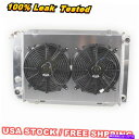 Radiator 3ROWラジエーター&ファン1979-1993マスタングフォードカー1983-1986水銀マーキス 3Row Radiator&Fan For...