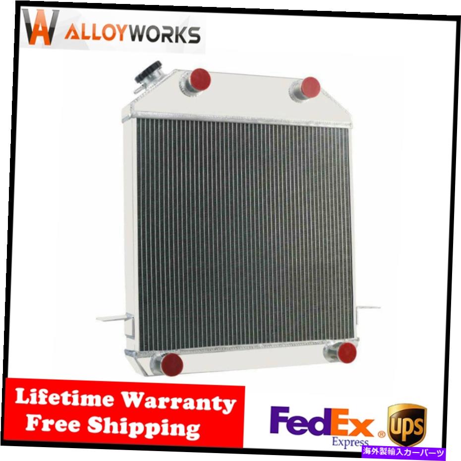 Radiator 4Rowsアルミニウムラジエーターに適合する1939 1940 1941 Ford / Mercury Flat Head V8 4Rows Aluminum Radiator fits 1939 1940 1941 Ford / Mercury Flat Head V8