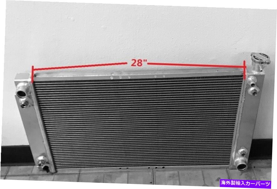 Radiator 1988-1995の3ROWアルミニウムラジエーターChevy C/KシリーズSuburban V8 28 "Core 3Row Aluminum Radiator For 1988-1995 Chevy C/K Series Suburban V8 28"Core