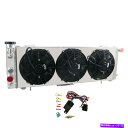 Radiator 3列ラジエーター3ファン+1991-1993のリレージープコマンチベース標準キャブピックアップ 3 Rows Radiator 3 Fan+R...