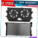 Radiator 2005 2006 2007 Dodge Grand Caravanの冷却ファンとラジエーターアセンブリ Cooling Fan and Ra...