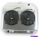 Radiator 66-79フォードF100 F150 F250 F350ブロンコトラック5.0Lの3列ラジエーターシュラウド2ファン 3 Row Radiat...