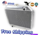 Radiator 1966-1979の4列アルミニウムラジエーター68フォードF100 F150 F250 F350ブロンコトラック 4 Row Aluminum Radiator For 1966-1979 68 Ford F100 F150 F250 F350 Bronco Truck