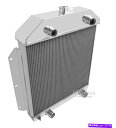 Radiator 1949 1950 1951 1952 1953 Ford Cars W/ Flatheadのイーグルレーシング3列のラジエーター Eagle...