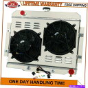 Radiator 3列アルミニウムラジエーターシュラウドファン72-86 Jeep CJ5 CJ6 CJ7 Scrambler Chevy V8 3 Row Aluminum Radiator Shroud Fan For 72-86 Jeep CJ5 CJ6 CJ7 SCRAMBLER Chevy V8(2)