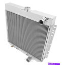 Radiator 1963-70フォード/マーキュリーカーのイーグルレース3列アルミニウムラジエーター Eagle Racing 3 Row Aluminum Radiator For 1963 - 70 Ford/Mercury Cars