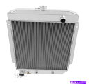 Radiator 1954 1955 1956 Ford Carsの3ロウレースチャンピオンラジエーター 3 Row Racing Champion Radia...