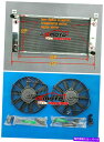 Radiator n}[̃A~jEWG[^[+t@H2 6.0 V8 /99-11Vo[hsbNAbv6.0 V8 03-09 Aluminum Radiator+Fans For Hummer H2 6.0 V8 /99-11 Silverado pickup 6.0 V8 03-09