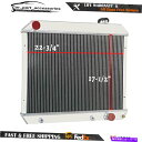 Radiator シボレー用の4列アルミニウムラジエーターC/K 10 20 30ピックアップトラック1963-1966 1964 1965 4 Row Alu...