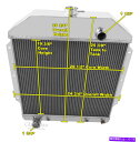 Radiator 3列RSチャンピオンラジエーター1949 1950 1951 1952 1953 Ford Cars Ford V8 Engine 3 Row...