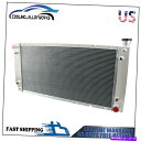 Radiator 1988年から2000年のシボレーGMC C/K 1500 2500 3500 5.7L V8トラックの3列アルミニウムラジエーター 3 Ro...