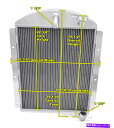 Radiator 1941年の3列の供給チャンピオンラジエーター42 43 44 45 1946シボレーピックアップ 3 Row Supply Champion...