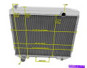 Radiator 1957 1958 1959 Ford Cars 3 Row Champion Advanced Radiator w/ Factory V8...