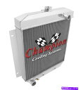 Radiator 1954 1955 1956 Ford Carsの3列のパフォーマンスチャンピオンラジエーター 3 Row Performance Champ...