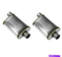 マフラー Flowmaster 71229排気マフラーFlowfx 3インチ中程度のパフォーマンストーン-Pair Flowmaster 71229 Exhaust Muffler FlowFX 3 Inch Moderate Performance Tone - Pair