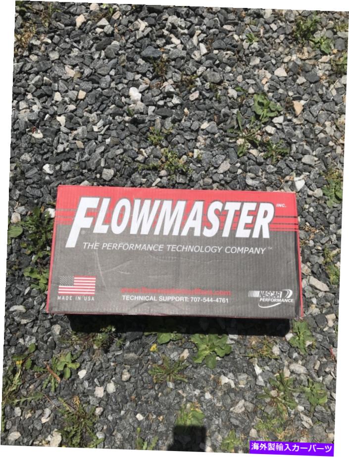 マフラー Flowmaster 9530452 Super 40-3 "センターインレット/2.5"デュアルアウトレットマフラーUSA Made Flowmaster 9530452 Super 40 - 3" Center Inlet/2.5" Dual Outlet Muffler USA Made
