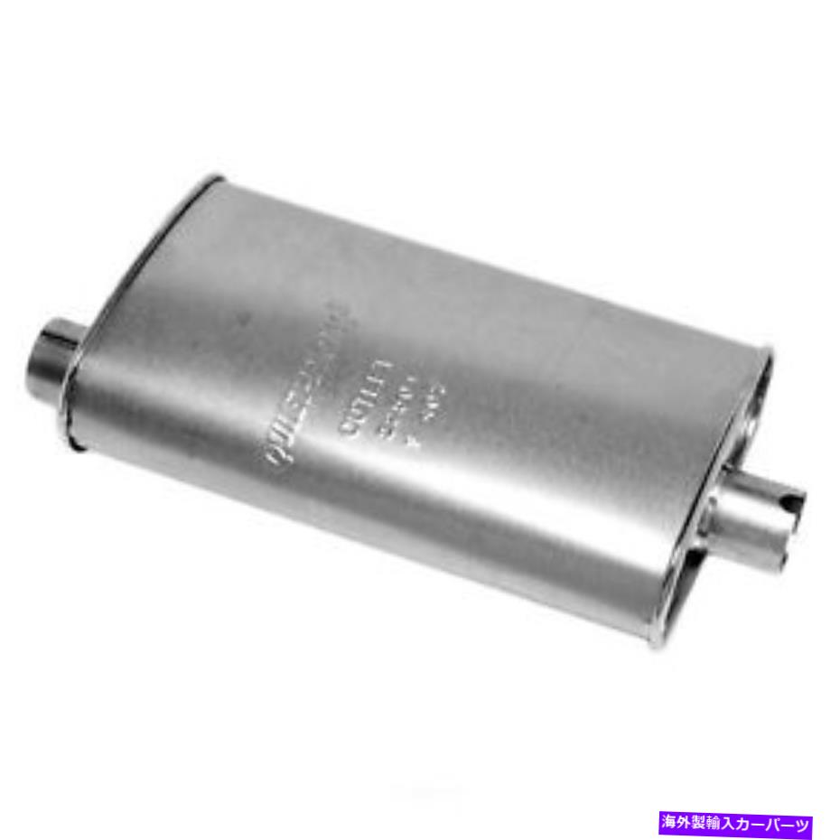 マフラー エキゾーストマフラー - キーエットフローSSウォーカー22501は87-92ジープラングラーに適合します Exhaust Muffler-Quiet-Flow SS Walker 22501 fits 87-92 Jeep Wrangler