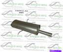 マフラー Davico MFG 898897 01-05グランドキャラバンタウンアンドカントリー用のダイレクトフィットマフラー Davico Mfg 89889...